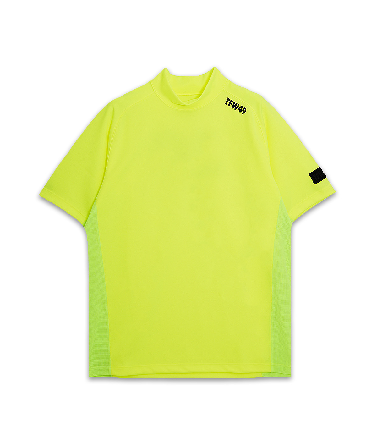 定番好評完売品　定価以下　TFW49　MOCK NECK T-3　モックネック　yellow M 新品未使用タグ付き その他