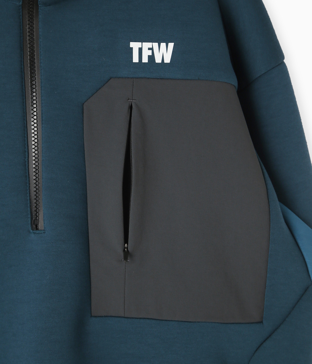 CARDBOARDMATERIAL HALF ZIP SWEAT | TFW49（ティーエフダブリュー 