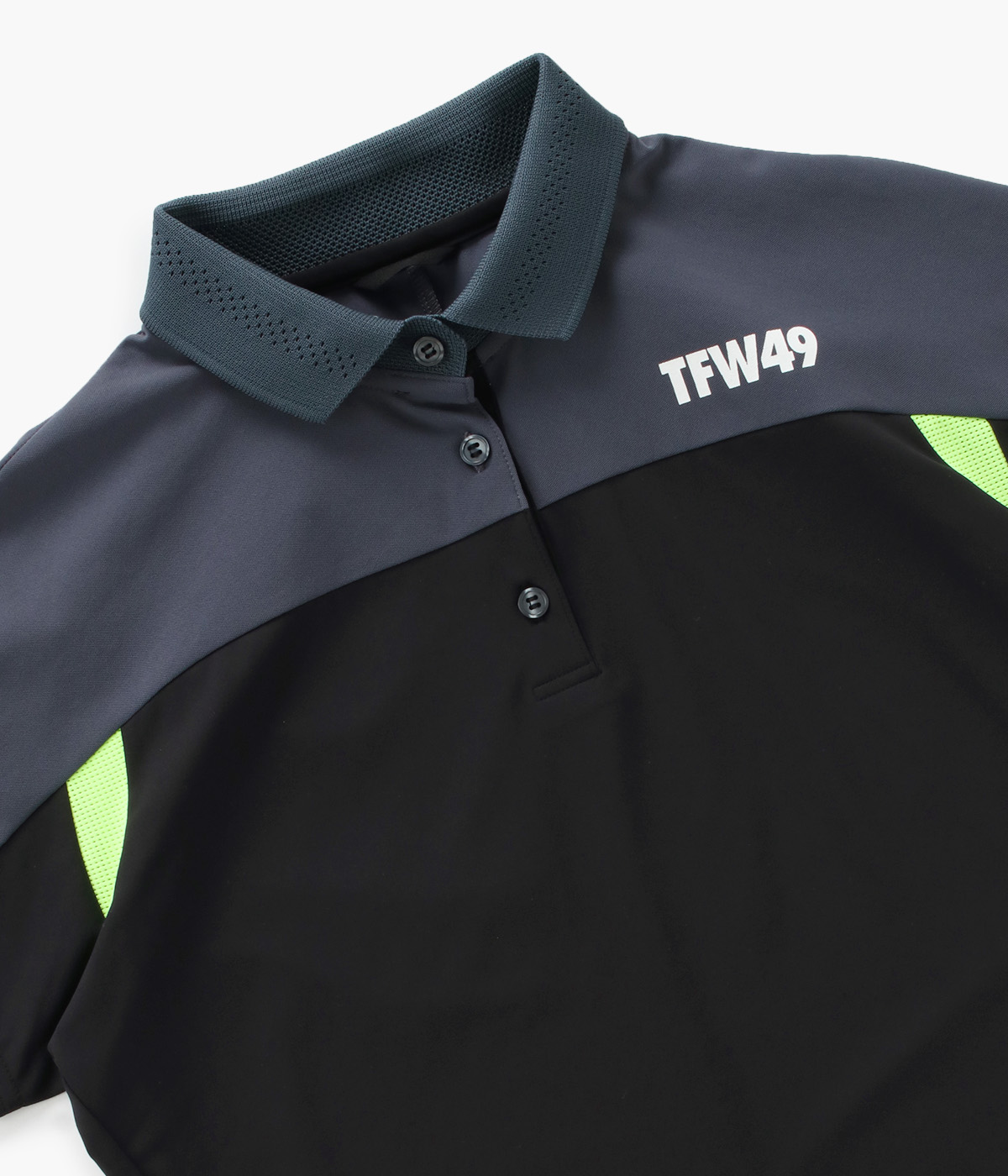 2023/SS tfw49 ポロシャツSIDE PANEL RELAX POLO｜メンズ