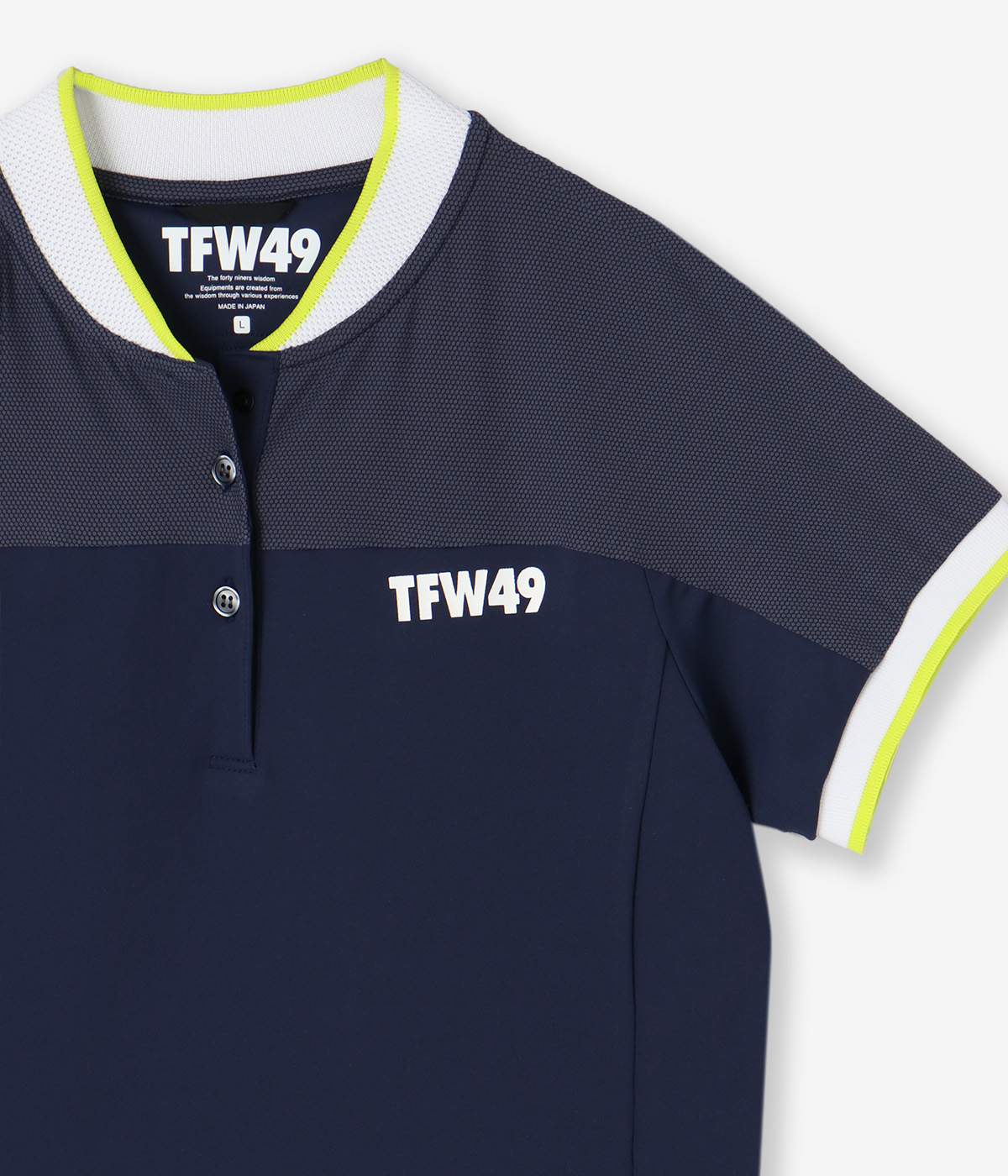 COLLARLESS POLO | TFW49（ティーエフダブリュー）Official EC Store 