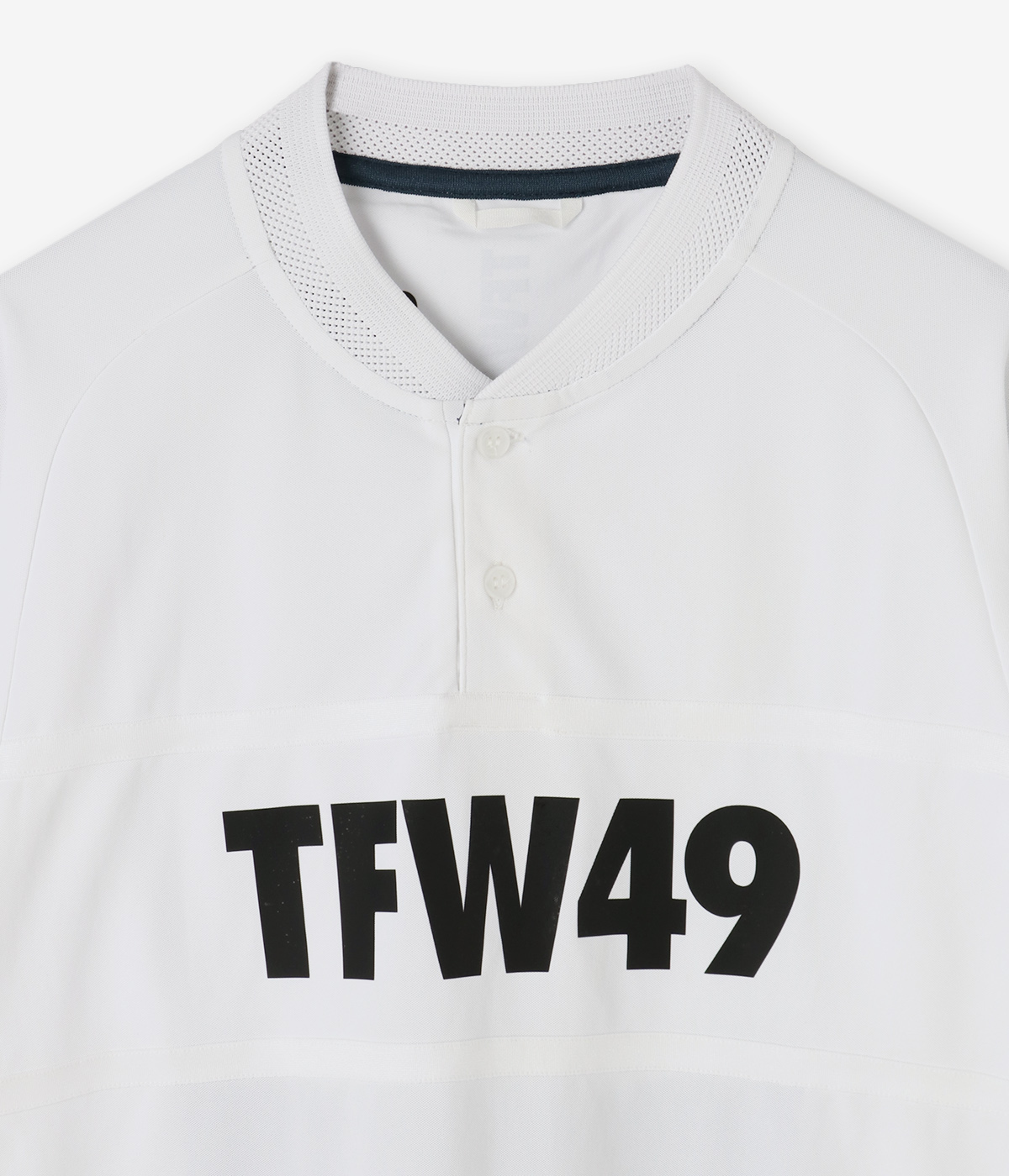 COLLARLESS POLO LS | TFW49（ティーエフダブリュー）Official EC Store 